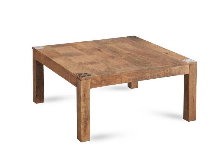 Couchtisch 80x80cm 'Kalmar' Mango massiv