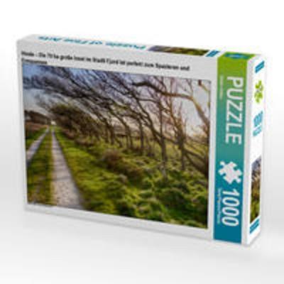 CALVENDO Puzzle Hindø - Die 70 ha große Insel im Stadil Fjord ist perfekt zum Spazieren und Entspannen 1000 Teile Puzzle quer | 1000 Teile Lege-Größe