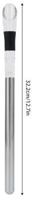 Silver Stone Store Stainless Steel Wine Bottle Cooling Cooler Ice Chill Rod, Aerator Pourer Stopper, Frozen Stick For Beer Beverage 1pcs