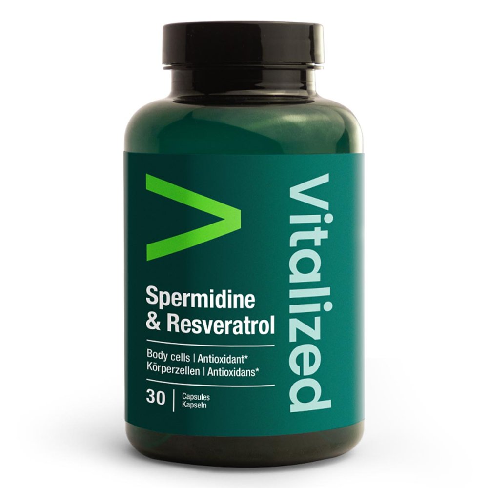 Vuzimo B.V. Vitalized Spermidine 3 mg & Resveratrol Kapseln 19636901