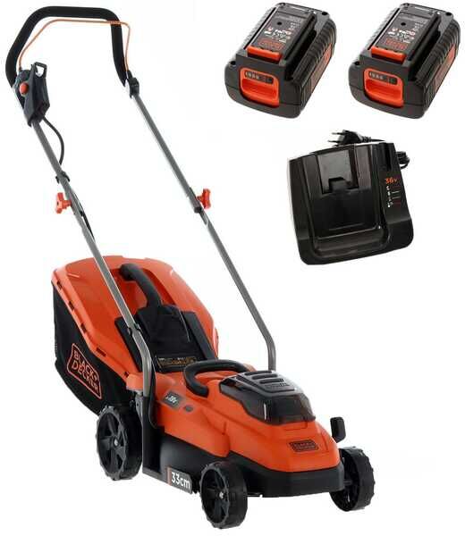 Tondeuse à gazon électrique à batterie Black & Decker BCMW3336L2-QW - 36V 2.5Ah