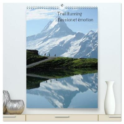 Trail Running Passion et émotion (Calendrier mural 2026 DIN A2 horizontal) calendrier de bureau