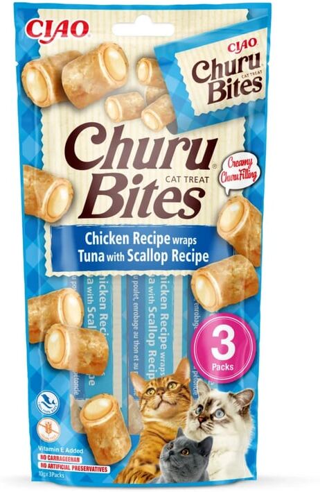 Churu Cat Fun Bite Receta de Pollo 8 uds x 12g