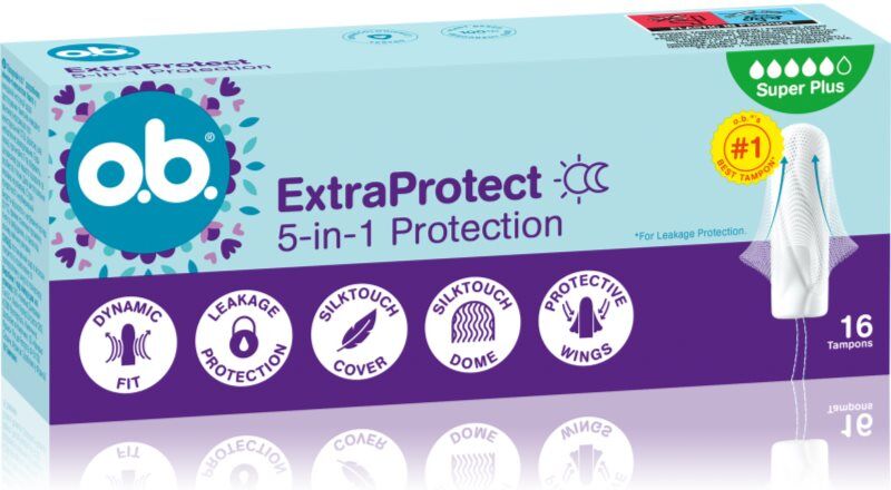 o.b. Extra Protect Super+ tampons 16 pcs