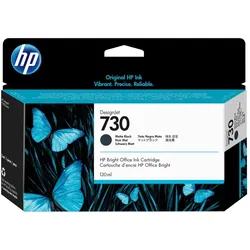 HP Original Druckerpatrone 730 - mattschwarz (P2V65A)