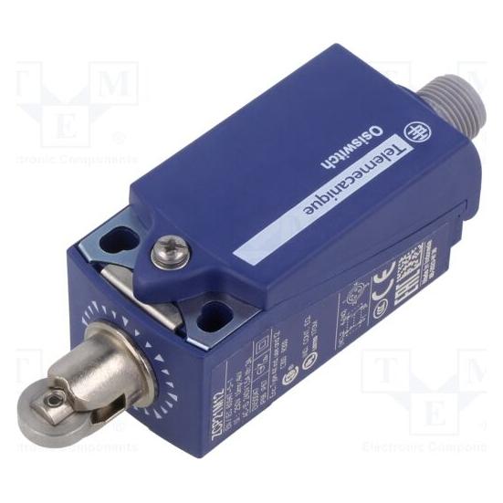 TE Sensors Limit Switch 240 VAC 10 Amp Plastic XCKP (M12) (XCKP2102M12)
