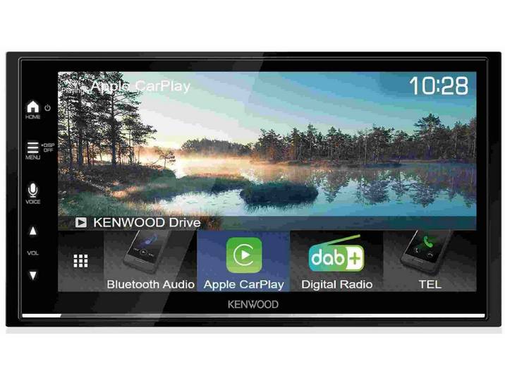 KENWOOD DMX7722DABS 2-DIN Bluetooth DAB USB VarioColor CarPlay Android Autoradio (Freisprecheinrichtung)