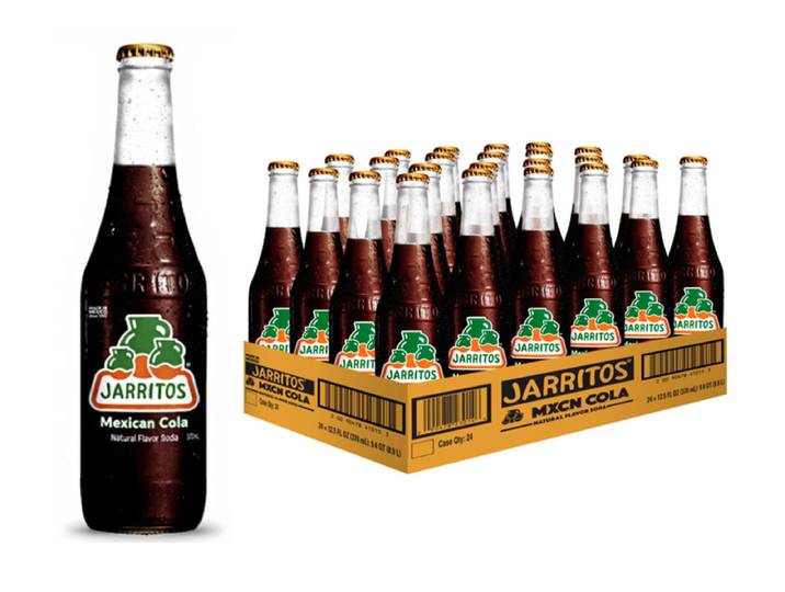 Jarritos Mexicaanse cola (glas) 24 x 370 ml