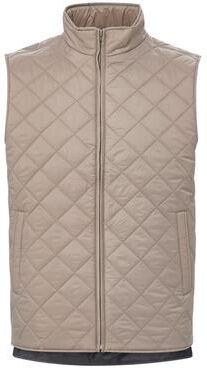 Weatherproof 207359 Men's Vintage Diamond Quilted Vest in Driftwood size Small   Nylon