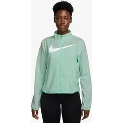 NIKE Damen Unterjacken lg.Arm Da W NK TEMPO SWSH HBR DF JKT, Größe XS in BLACK OR GREY BLACK OR GREY