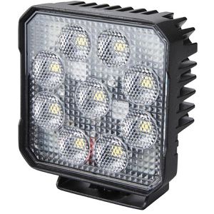 Hella Zusatzscheinwerfer ValueFit TS3000, 12 V / 24 V, LED, 3.000 Lumen, 31 Watt, für Nahbereich, Arbeitsscheinwerfer