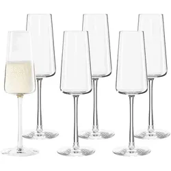 Stölzle Champagnergläser Power, Weingläser, Transparent