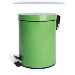 Excelsa Mülleimer Cleany aus Metall 5 L grün