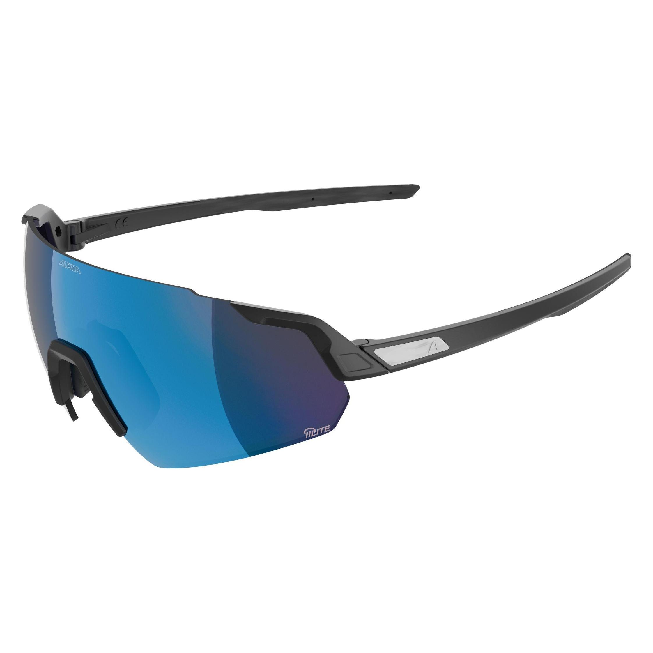 Alpina Turbo AIR Q-Lite (Black Matt, Mirror Blue) (A8774031)
