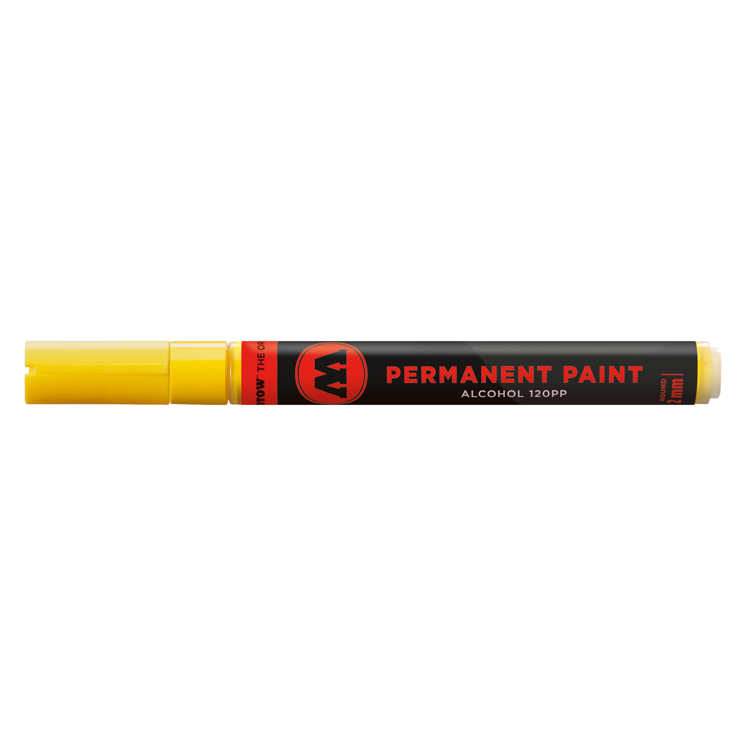 Molotow Filzstift Permanent Paint 120P zinc yellow 006 (1x) (120006)