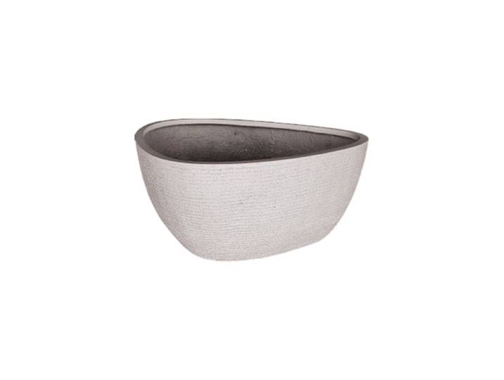 Hochwertiger In- & Outdoor Blumentopf „Ruvido Organic“, verschiedene Grössen Sand Luca Lifestyle