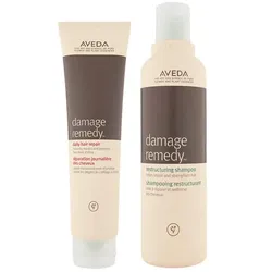 350ml AVEDA Damage Remedy Damage Remedy Set (Leave-In 100ml + Shampoo 250ml)