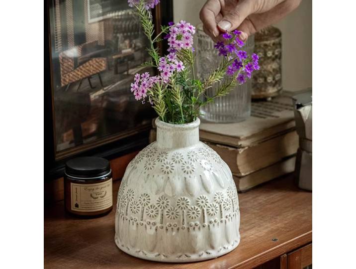 Vases décoratifs pour table, vases pour salon, ornement de bureau, vases d'hôtel, décoration de maison en céramique, décoration de maison, Ваз MH40HP