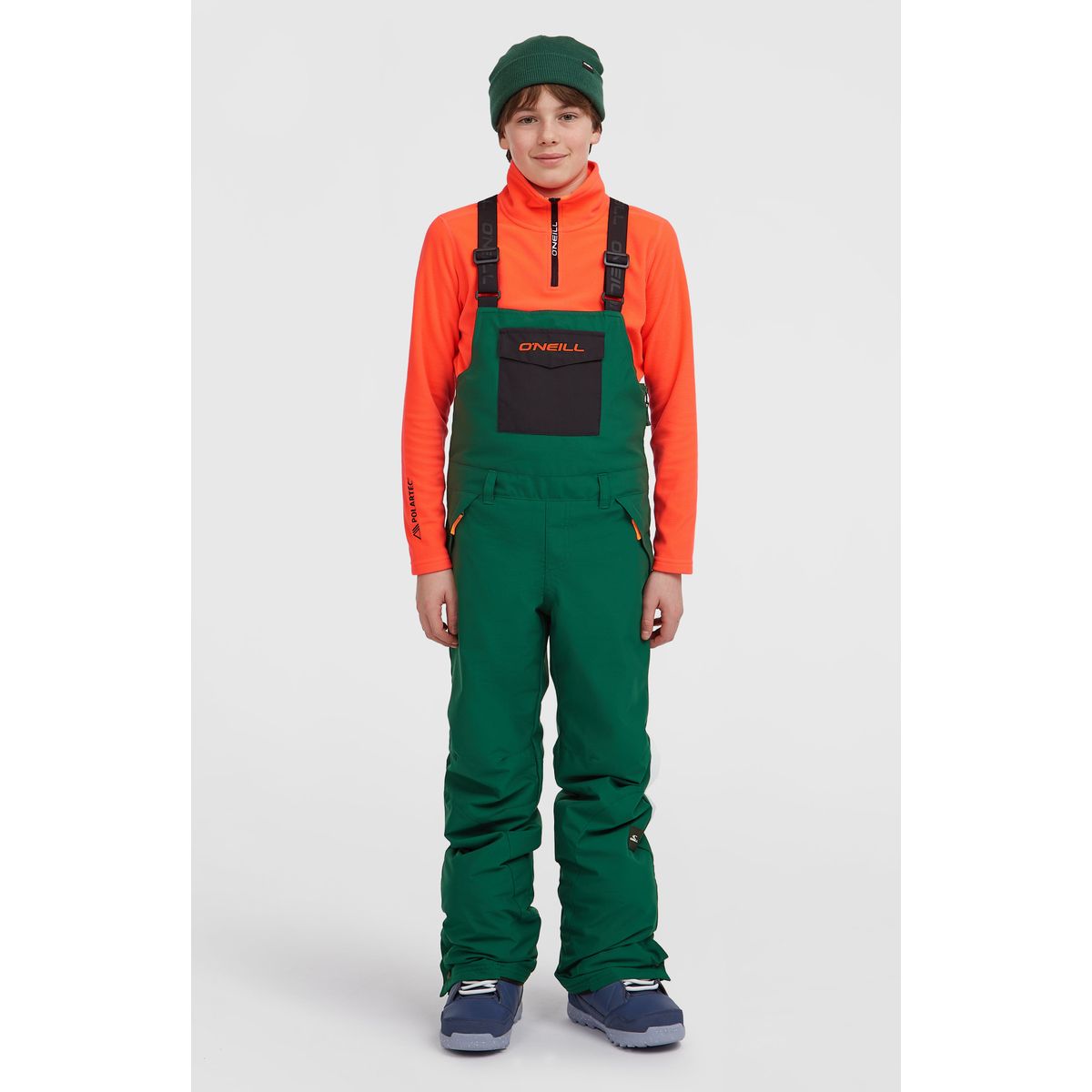 O'Neill Fwc'cruz Bib Pants emerald envy colour block (46056) 152 4550045-46056-152
