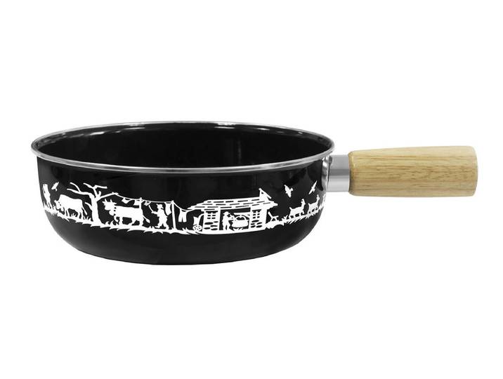 Heidi Cheese Line Caquelon Email 23cm