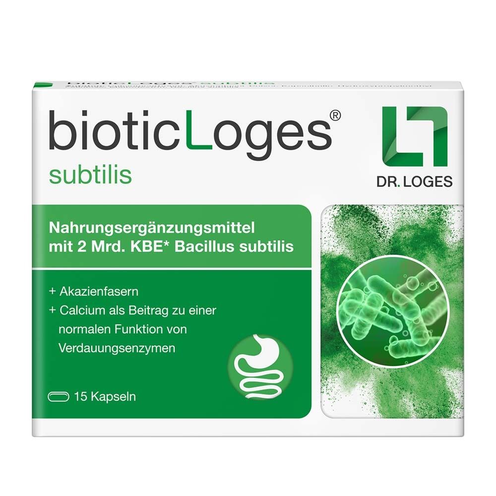 Bioticloges subtilis Kapseln 15 St