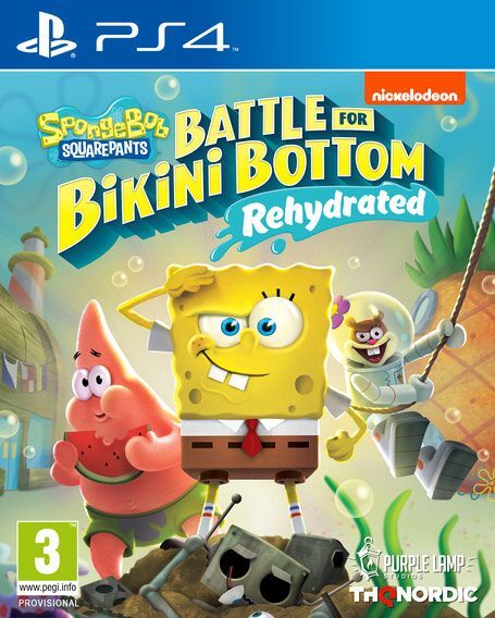 Spongebob SquarePants: Battle for Bikini Bottom Rehydrated PS4