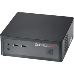 Supermicro SuperChasis 101i (Mini-ITX), PC Gehäuse, Schwarz