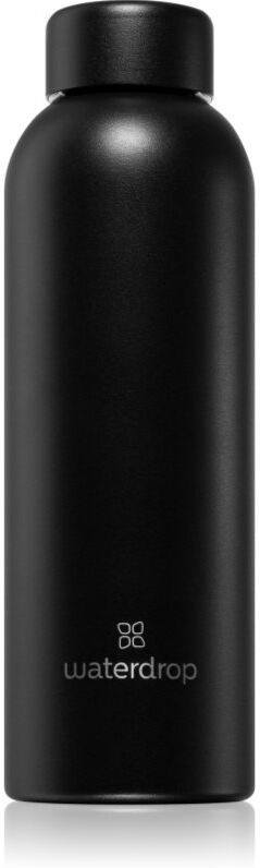 Waterdrop Thermo Steel bouteille d’eau en acier inoxydable teinte/couleur Black Matt 1 pcs