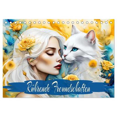 Rührende Freundschaften (Tischkalender 2026 DIN A5 quer), CALVENDO Monatskalender