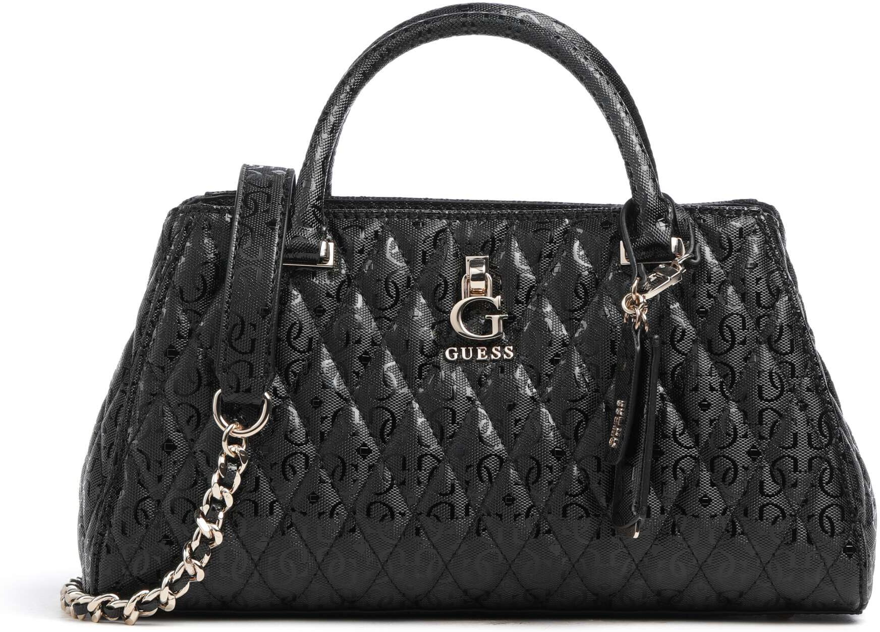 Guess Tamara Girlfriend Handtasche aus Leder, schwarz