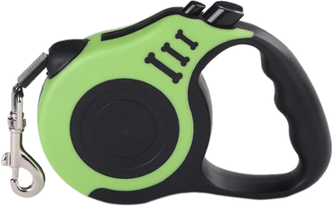 PetsAreLife Long Retractable Dog Leash Green 3M