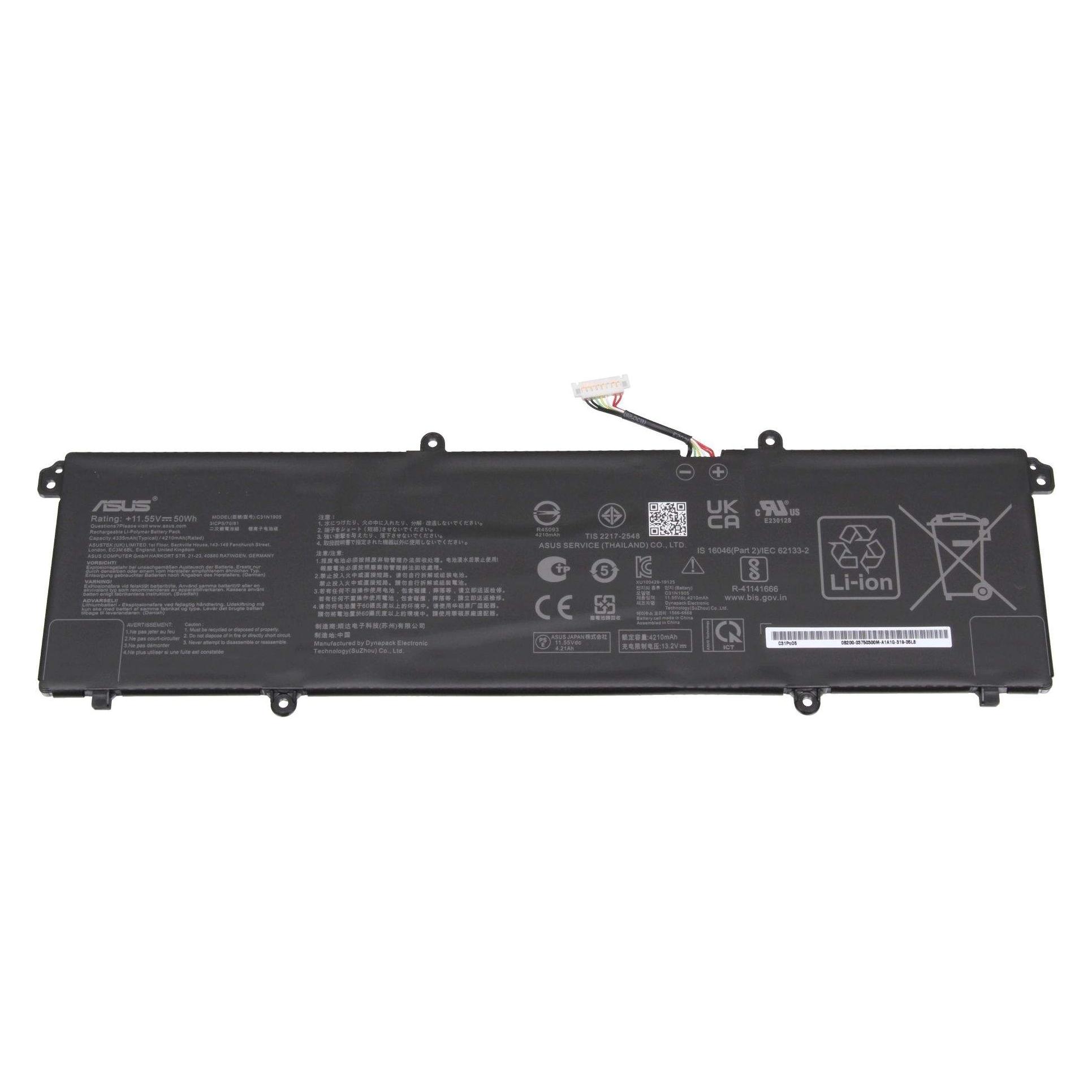 ASUS X321EA BATT/COS (3 Zellen, 4400 mAh) (0B200-03750300)