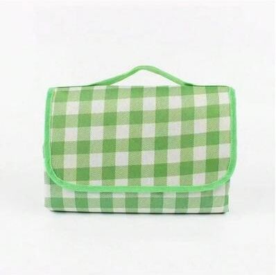 Uplifted Finds Industrial Standard Lightweight Outdoor Picnic & Beach Blanket green 100 Cm X 150 Cm