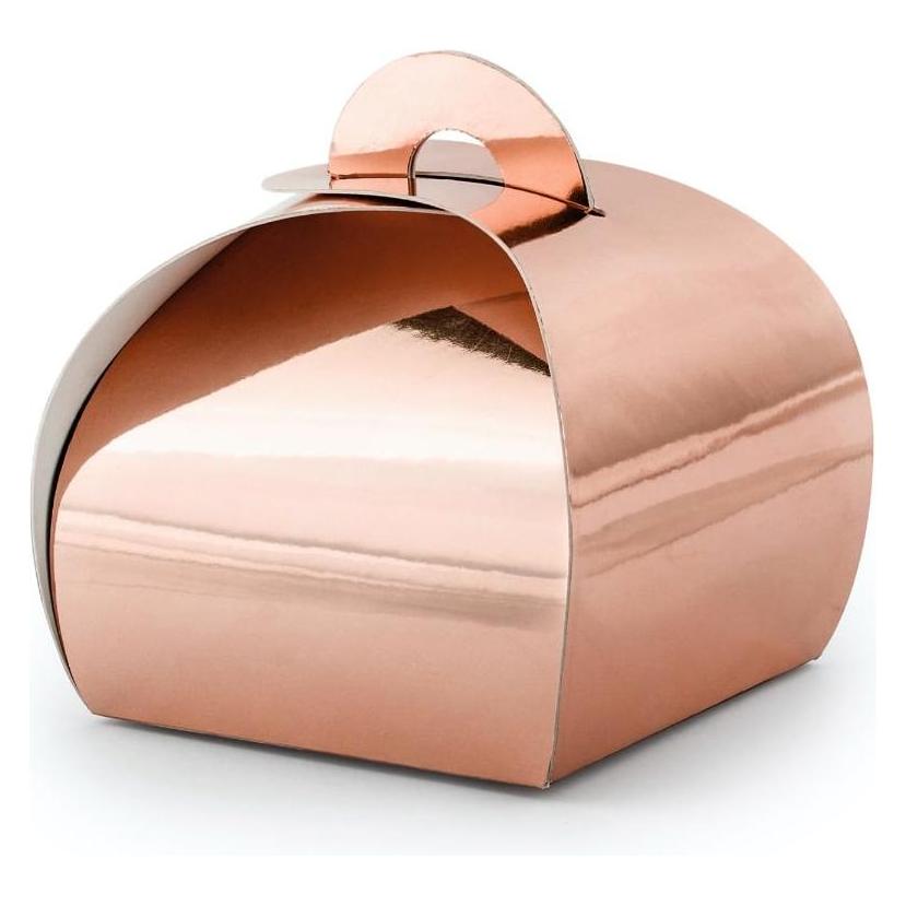 Partydeco Geschenkschachteln Rose gold (10 Stk.) (510305)