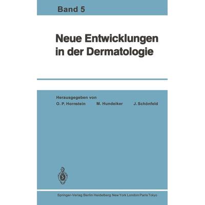 Neue Entwicklungen in der Dermatologie, Taschenbuch von , Springer Berlin, 978-3-540-19142-1