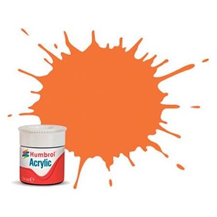 Wittmax Acrylic maling orange 14ml - Klar replacement (14 ml) (5010279701213)