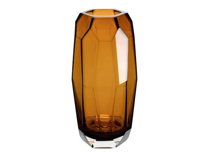 Vase Mei, Johann Jakob, braun, Glas