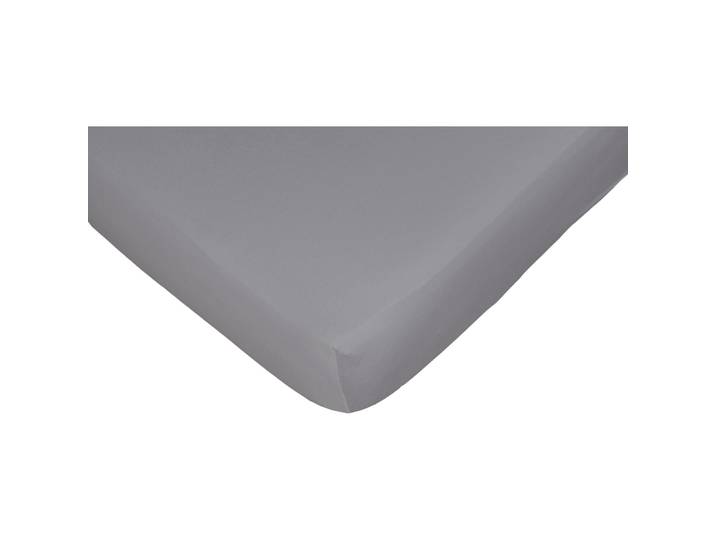 Night Fashion Fixleintuch Jerry grau Baumwolle 180 x 200 cm - Material: 100% Baumwoll-Jersey - Fixleintuch