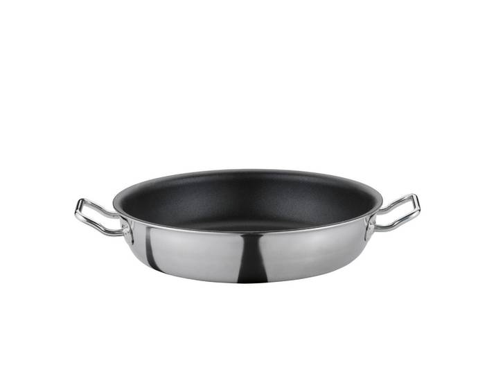 Spring Bratpfanne Vulcano Classic, Edelstahl, Metall, 7.0 cm, antihaftbeschichtet, Kochen, Pfannen, Bratpfannen