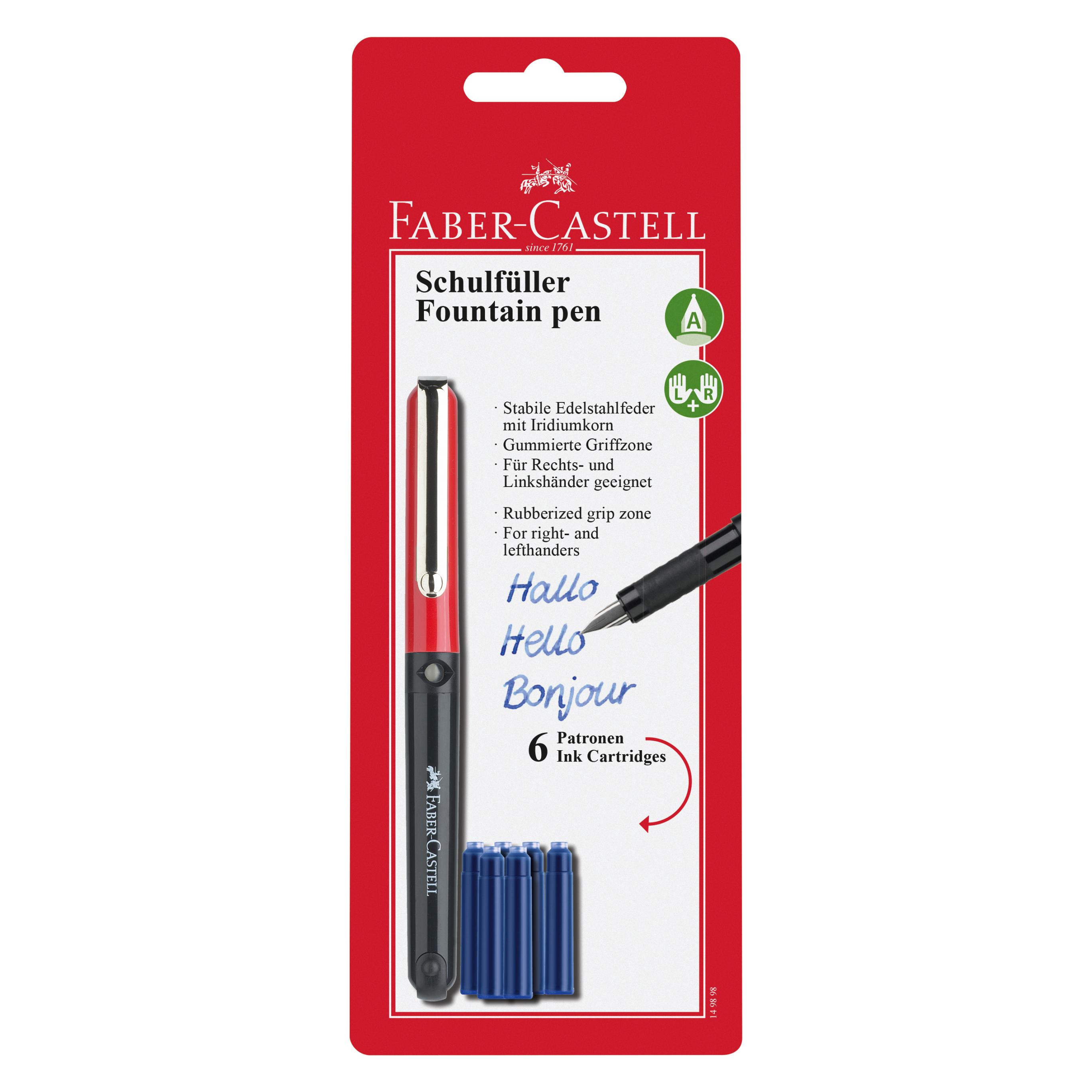 Faber-Castell Füllhalter 149898 blau (1x) (149898)