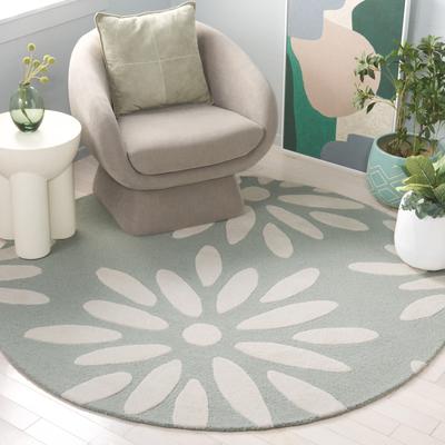 SAFAVIEH Handmade SAFAVIEH Kids Fleurette & Tween Wool Rug