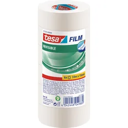TESA 57333 - tesafilm® invisible, 33 m x 19 mm, 6 Rollen