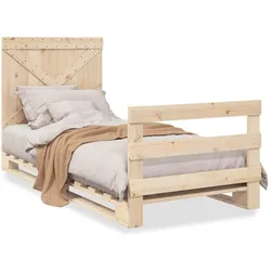 vidaXL, Bett, Caliner (with cross headboard & footboard) (90 x 200 cm)