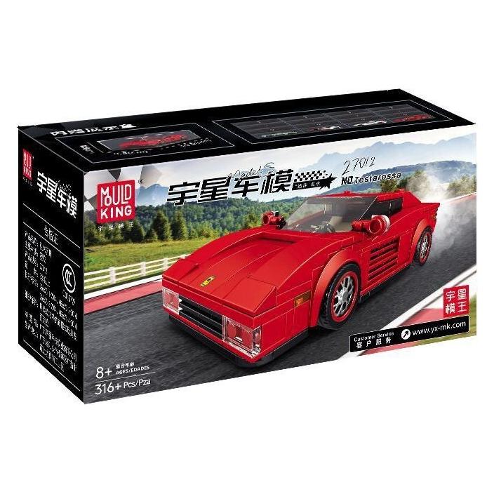 Mould King Sportwagen Testarossa mit Displaybox (27012)