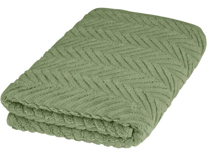 Duschtuch ROSS Sensual 9001 , grün (piniengrün), B:75cm L:140cm, Frottier, Obermaterial: 100% Baumwolle, Handtücher, Duschtuch, 100% Baumwolle