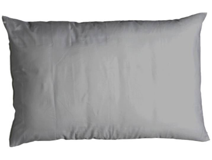 Inhouse Kissen Gots Satin Paspel 65x65 silbergrau
