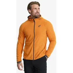 Hiker Fleece Hoodie Herren Desert Sun, Größe:M - Herren > Oberteile > Fleece & Midlayers - Orange