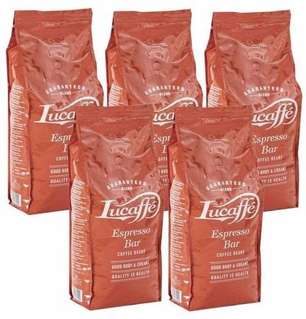 cafeLucaffe Lucaffe - Espresso Bar - Kaffeebohnen 5 Kg - MaxiCoffee