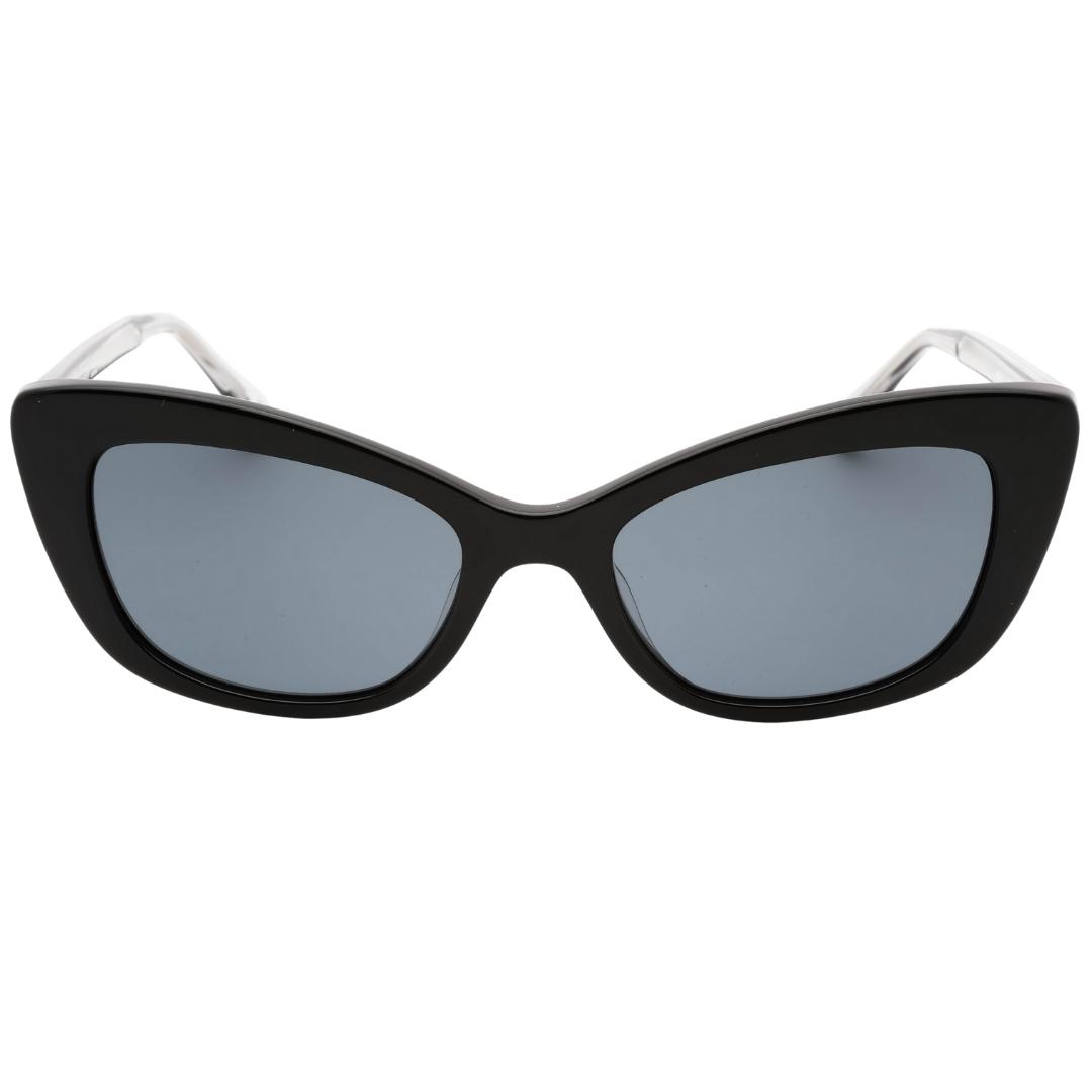 Kate Spade Merida/G/S grijze lens zwarte zonnebril