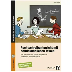 Rechtschreibunterricht mit berufskundlichen Texten, Schulbücher von Stefan Antoni